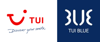 TUI BLUE logo met TUI