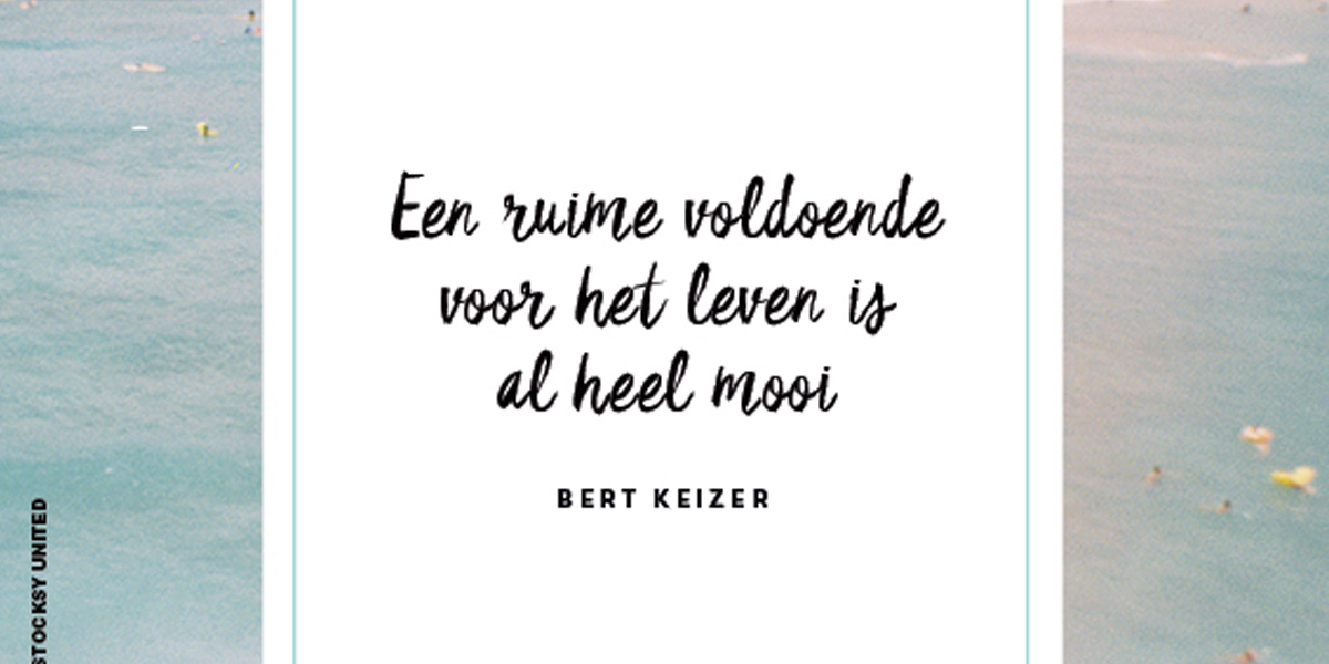 Quote het leven