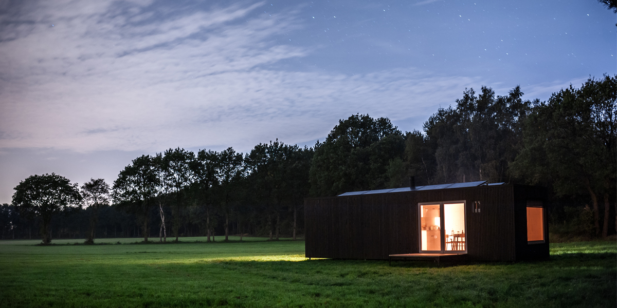 Slapen in een tiny house