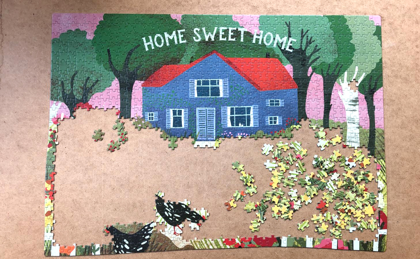 legpuzzel home sweet home flow marjolijn