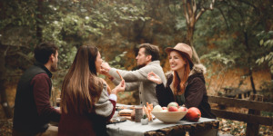 buiten eten herfst