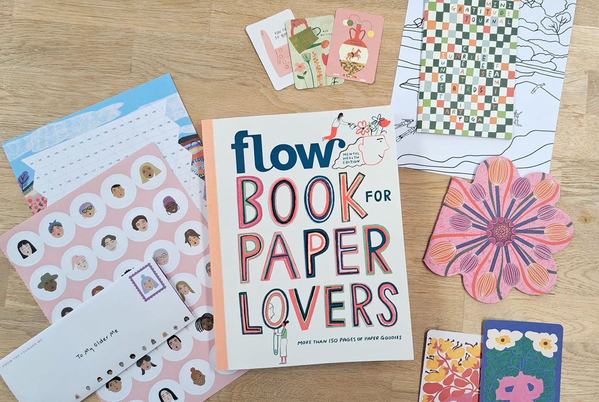 Flow Book for Paper Lovers mental health edition