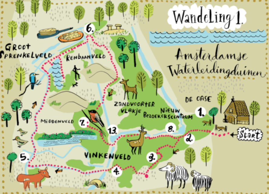 wandelingen in Nederland