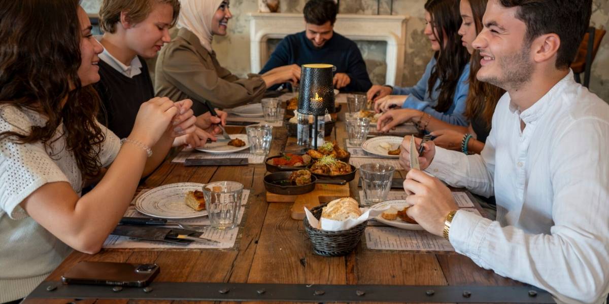 Jongeren restaurant in Wassenaar