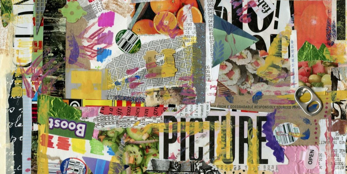 junk journal collage