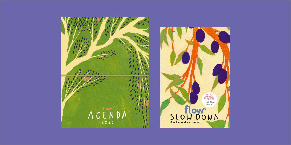 Flow agenda 2025 en Flow Slow Down scheurkalender 2025